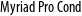 Myriad Pro Cond